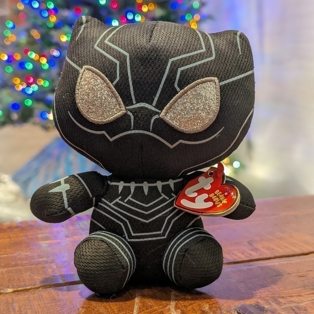 Ty Beanie Baby Marvel Black Panther